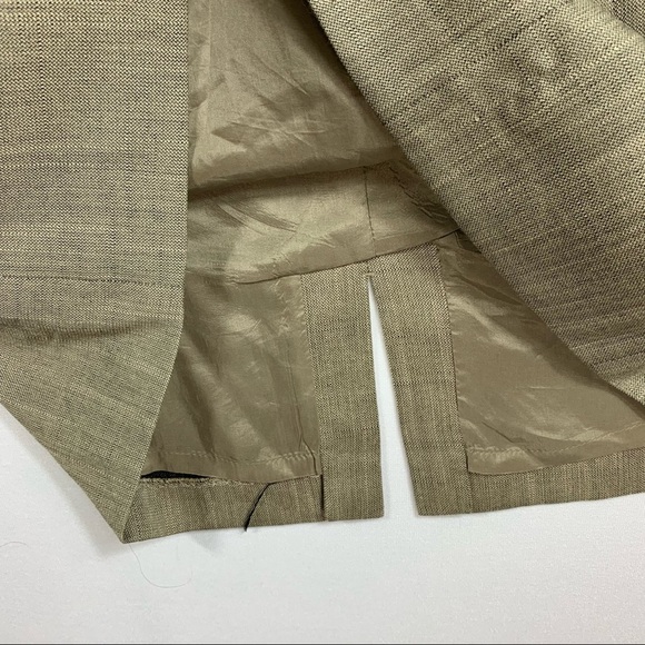 Antonio Melani Sleeveless Tan Workwear Modest Seth Dress Size 12 - Picture 6 of 8